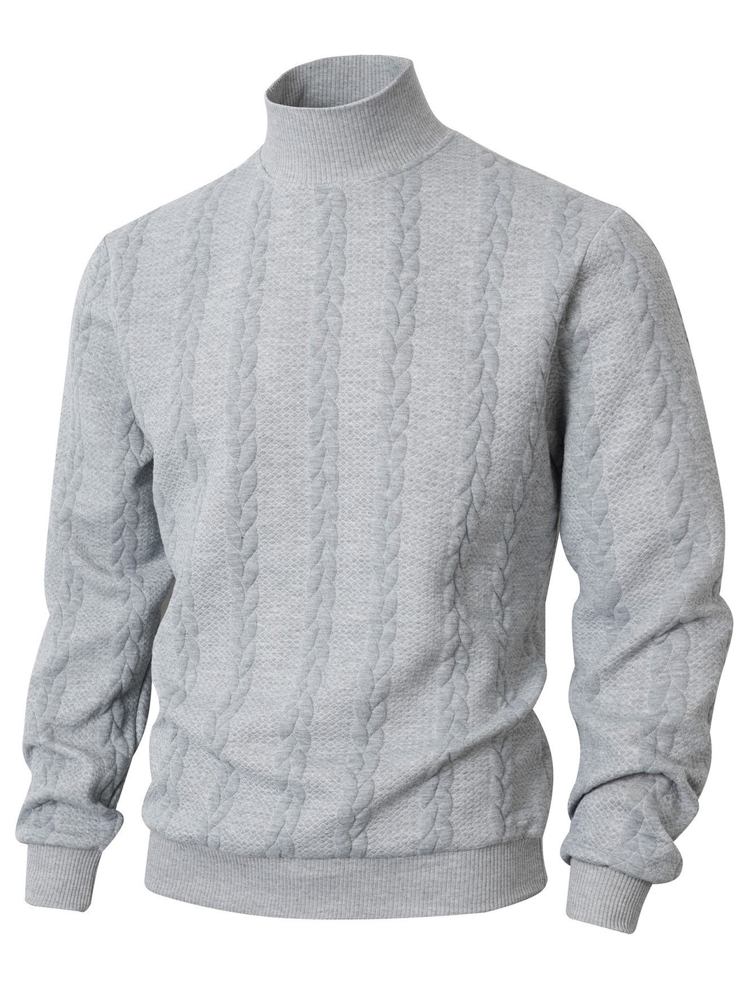 Structured high-neck sweater for men Lune London
