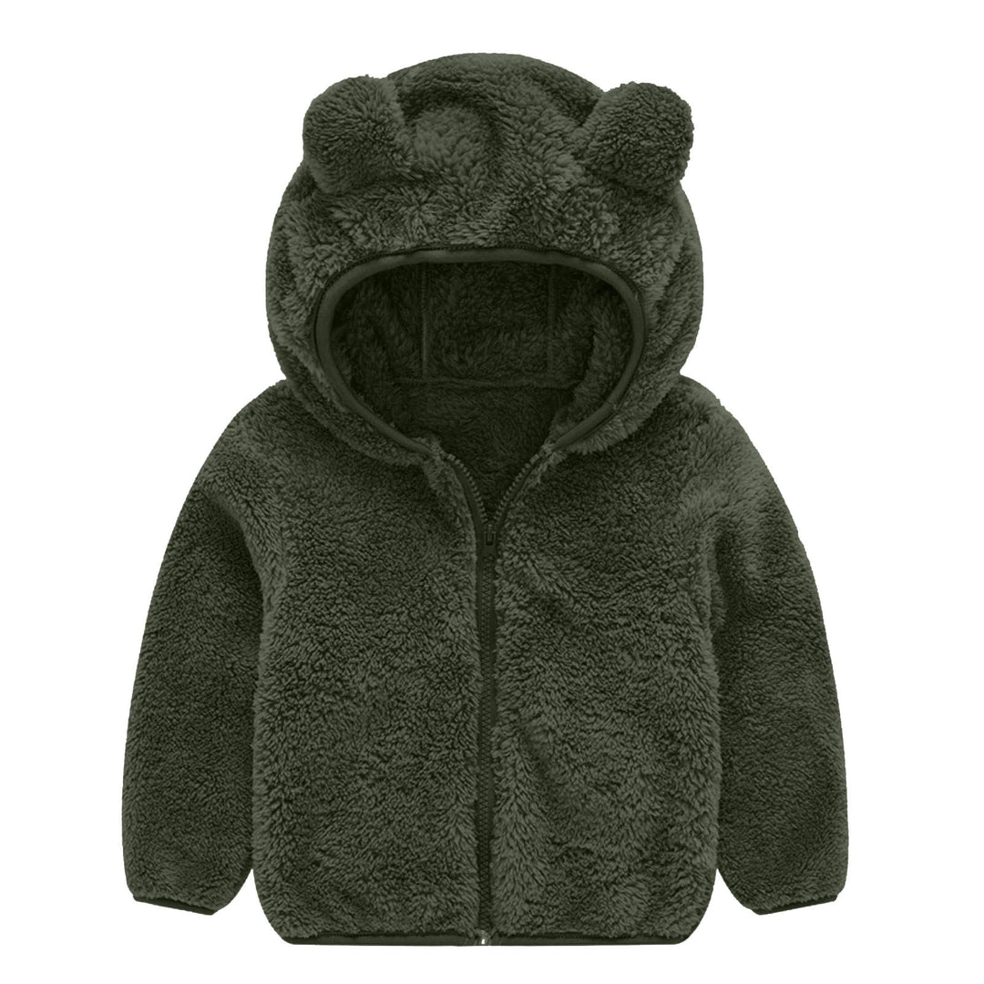Lune London | Women's fleece jacket with cute bear ears design
