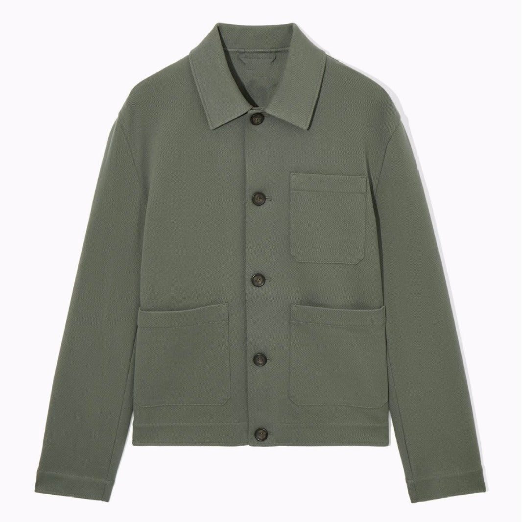 Modern utility jacket for men with practical pockets and contemporary design Lune London