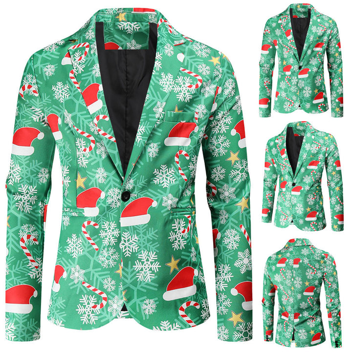 Party blazer for men with Christmas pattern and modern cut Lune London