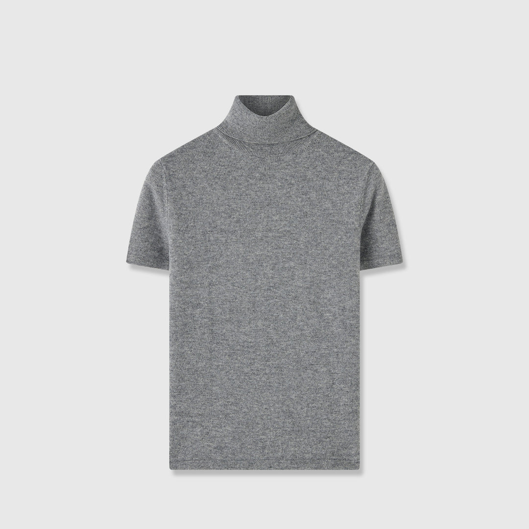 T-shirt élégant et confortable pour femmes avec col montant Chic & Stil