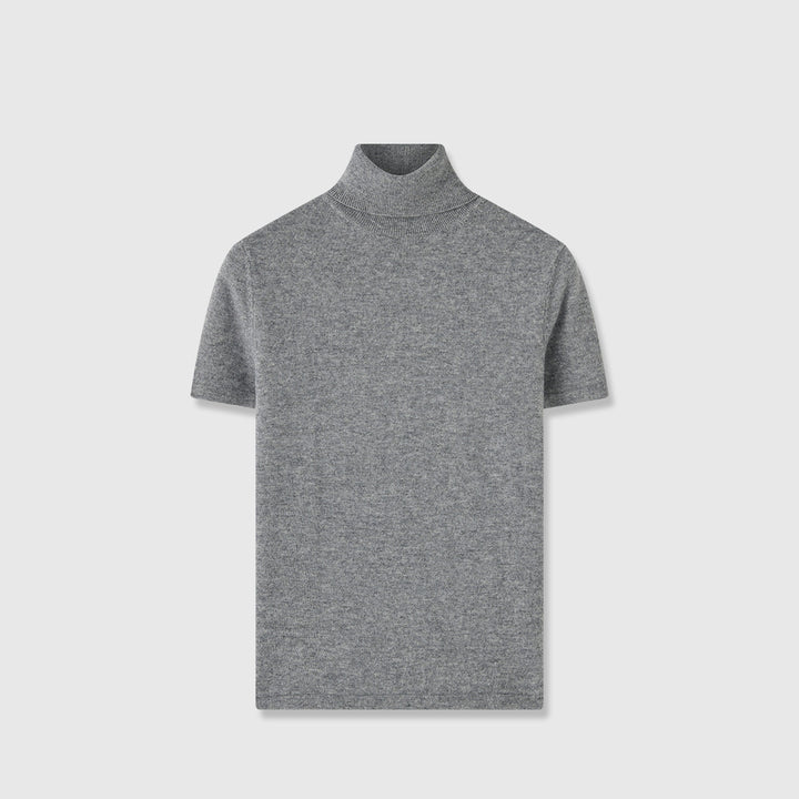 T-shirt élégant et confortable pour femmes avec col montant Chic & Stil