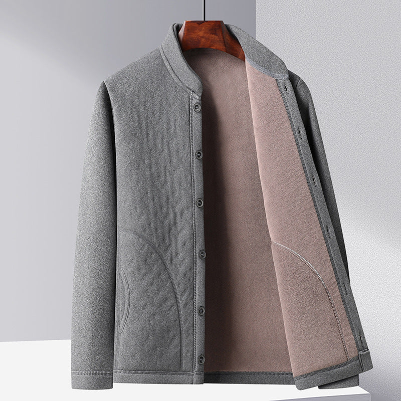 Veste matelassée tendance pour homme avec col étroit Lune London