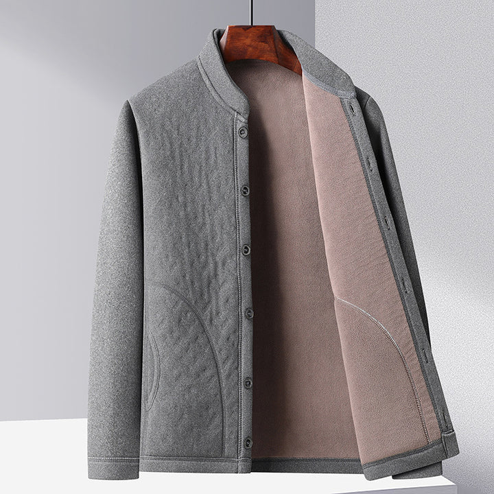 Veste matelassée tendance pour homme avec col étroit Lune London
