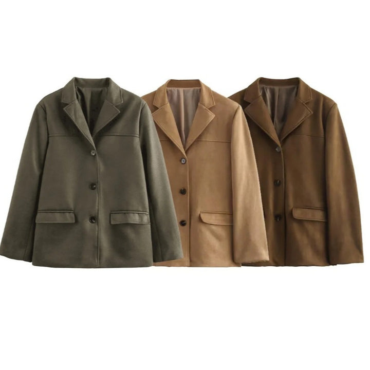 Elegant blazer jacket for women made of high-quality material with structured design Lune London