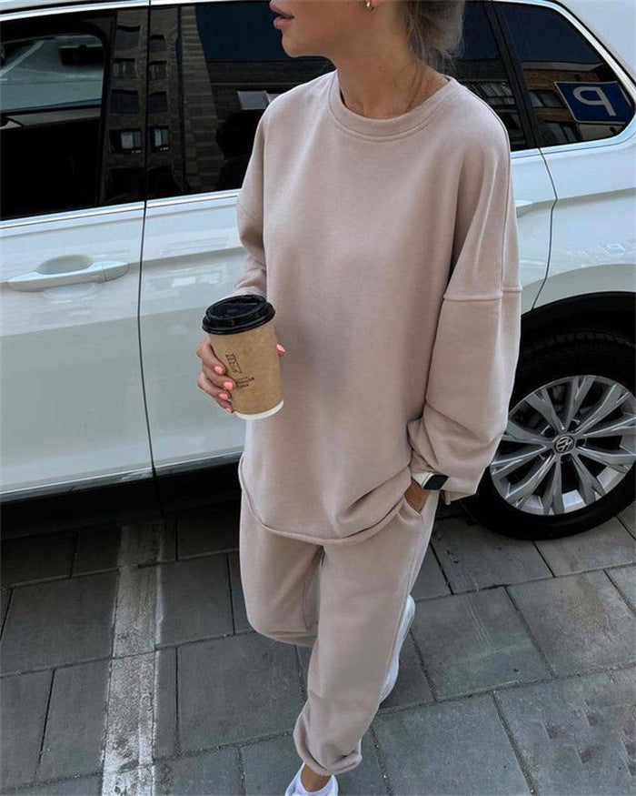 Lune London women's casual fleece lounge set