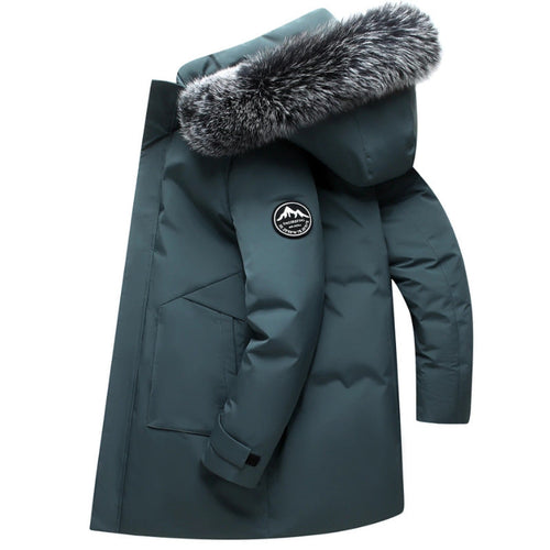 Women's Winter Parka with Removable Hood and Cozy Faux Fur Lune London