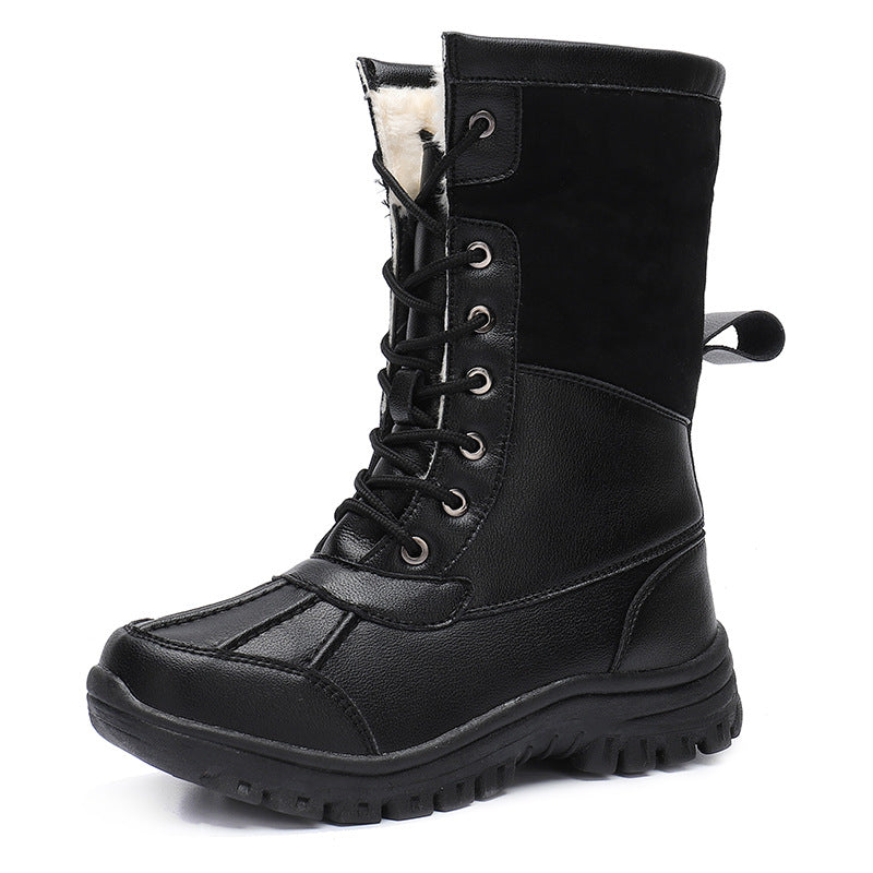 Winter boots for women lined with non-slip sole and insulating lining Lune London