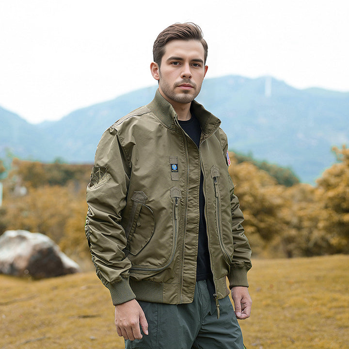 Functional bomber jacket for men Lune London