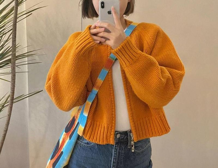 Cardigan Cozy pour Femmes avec Col Rond Chic & Stil