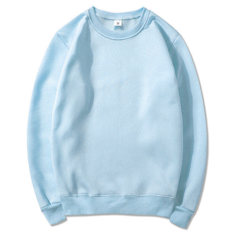 Women's sweatshirt made of soft fleece material with a classic round neckline Lune London