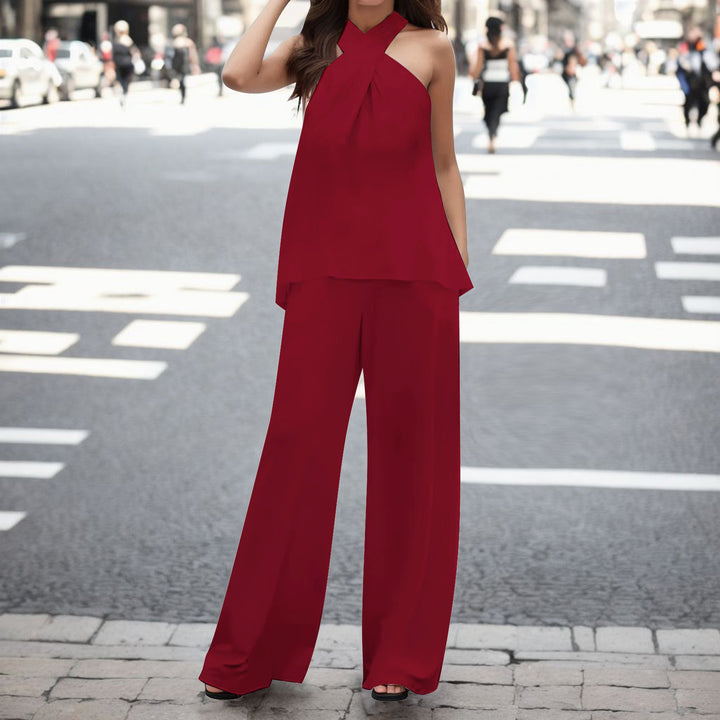 Ladies Elegant and airy jumpsuit in recycled fabric Lune London