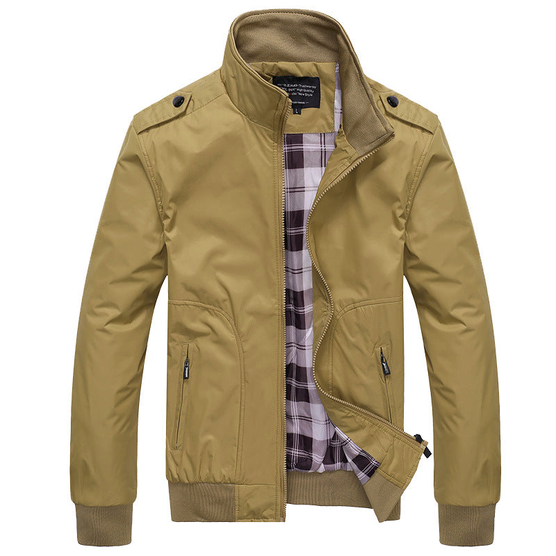Stylish transition jacket for men with hidden zipper and practical pockets Lune London