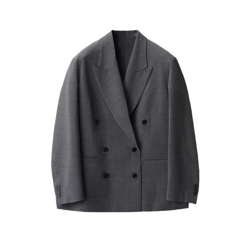 Blazer Femme Fashionable Stylé avec Rangée de Boutons Doubles et Coupe Oversize Chic & Stil