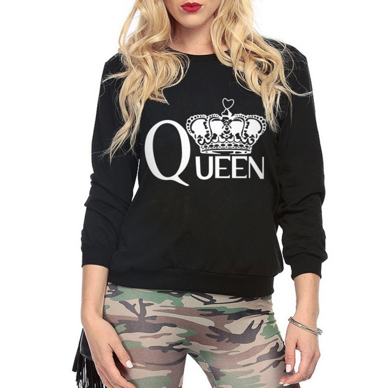 Sweat-shirt pour femmes avec impression royale Chic & Stil