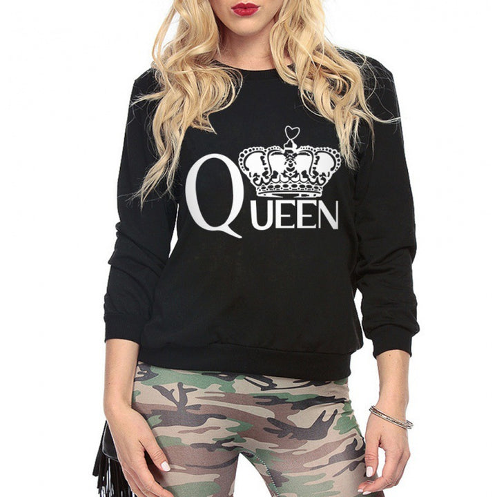 Sweat-shirt pour femmes avec impression royale Chic & Stil