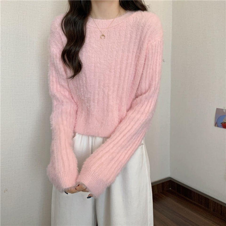 Pull en tricot confortable pour femmes avec un matériau doux Chic & Stil