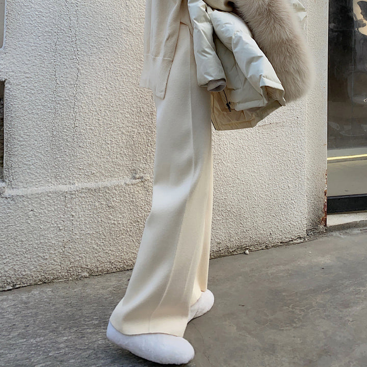 Wide Palazzo pants for women in soft material Lune London