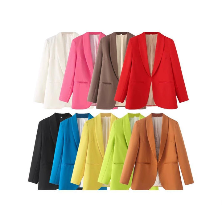 Women Elegant Blazer with Soft Shoulders and Luxurious Inner Lining Lune London