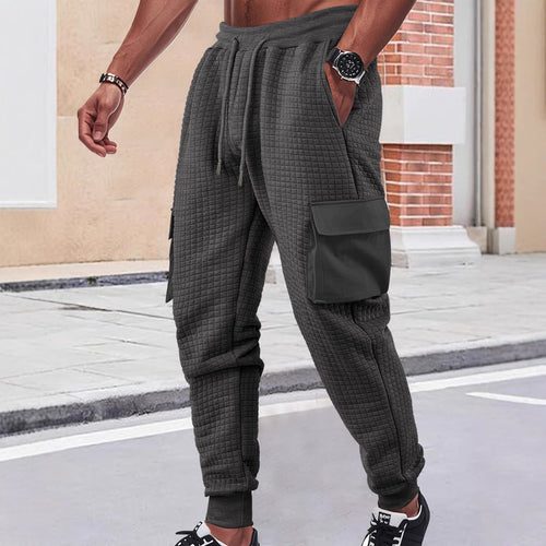 Trendy cargo joggers for men with breathable inserts Lune London