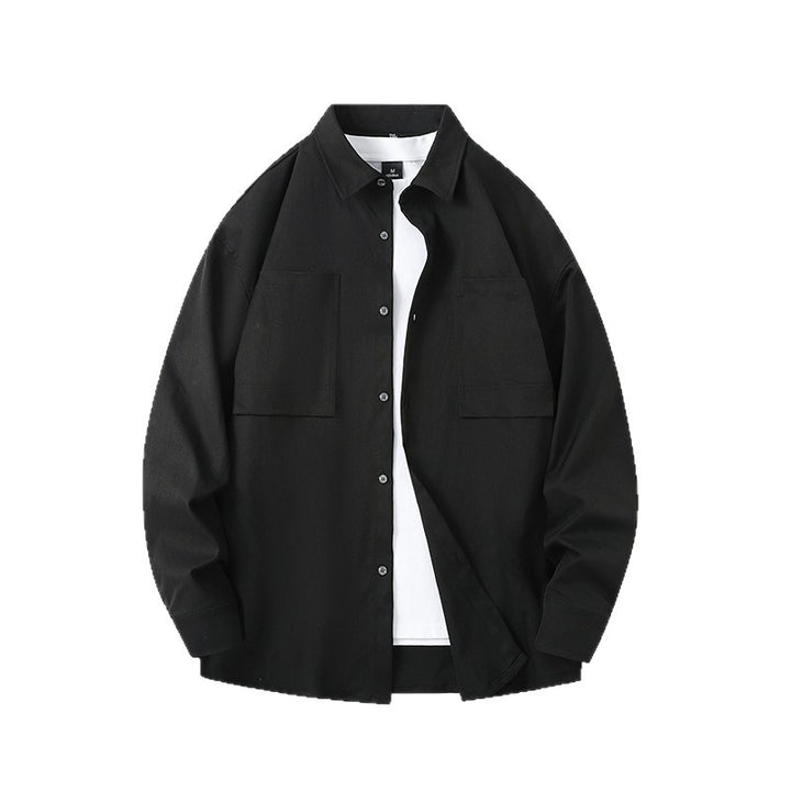 Casual overshirt for men with practical chest pockets Lune London