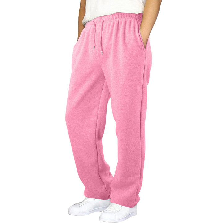 Comfortable men's jogger pants with elastic waistband and side pockets Lune London