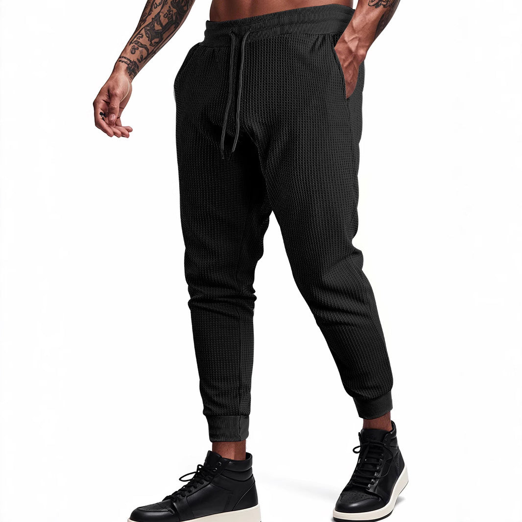 Lune London Comfortable Waffle Jogging Pants for Men