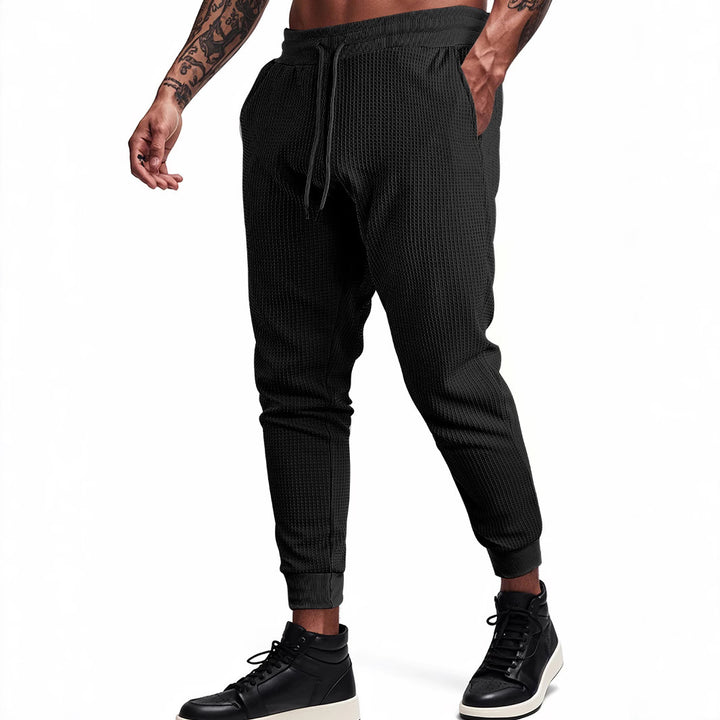 Lune London Comfortable Waffle Jogging Pants for Men