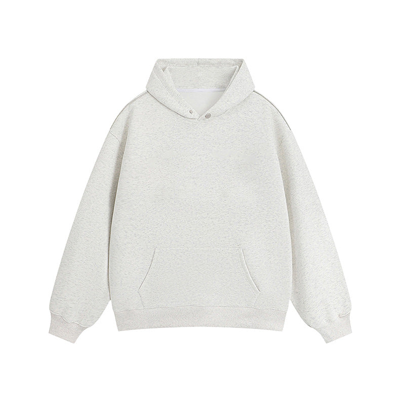 Hooded sweatshirt for women with practical snap buttons and a kangaroo pocket Lune London