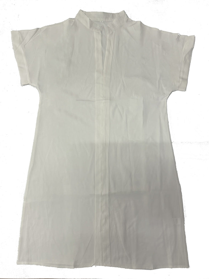 Women's Chic Short Sleeve Midi Tunic