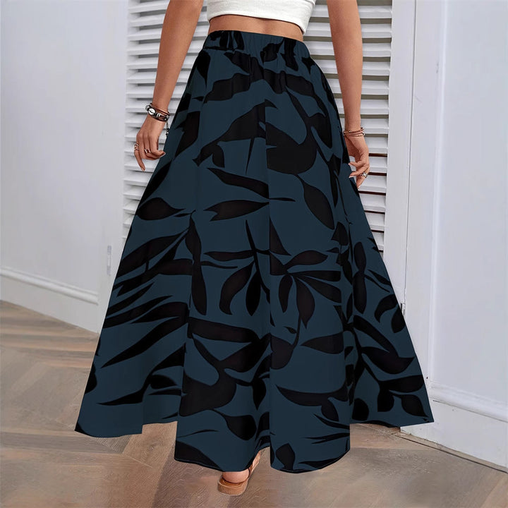 Women's Maxi Skirt with Floral Pattern Lune London