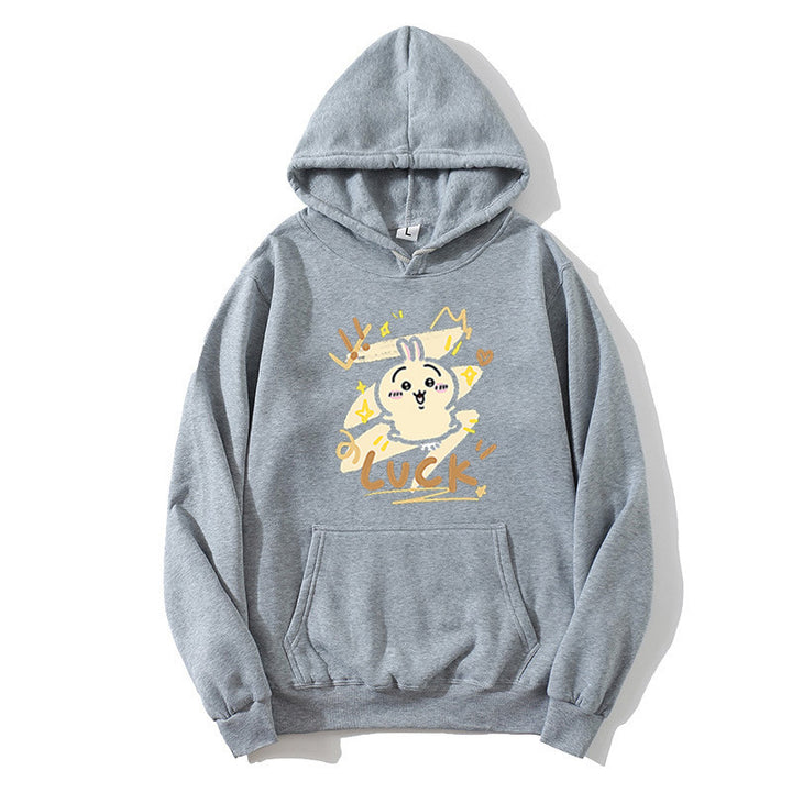 Women's hoodie with funny rabbit design Chic & Stil