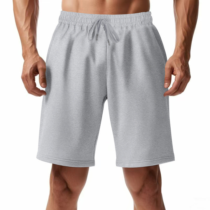 Breathable gym pants for men with elastic waistband and side pockets Lune London