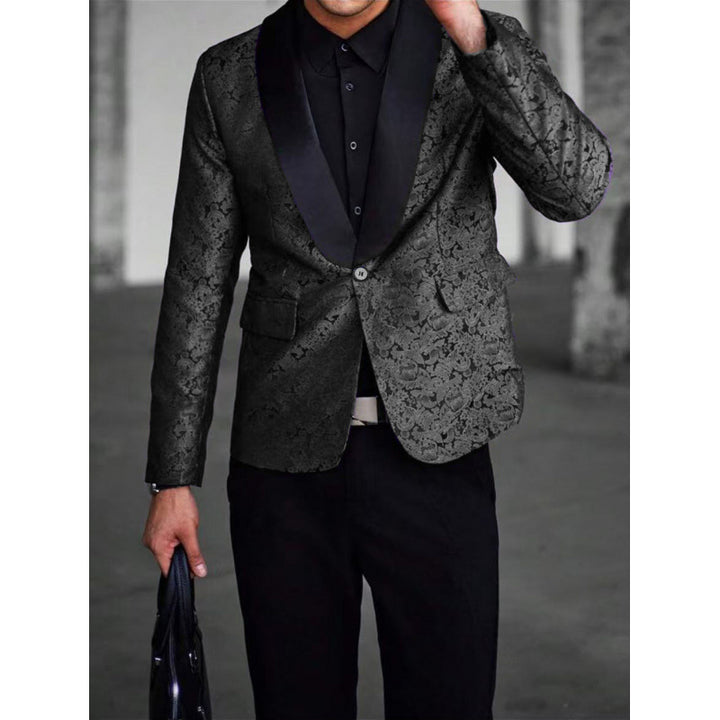 Luxury jacquard blazer for men Lune London