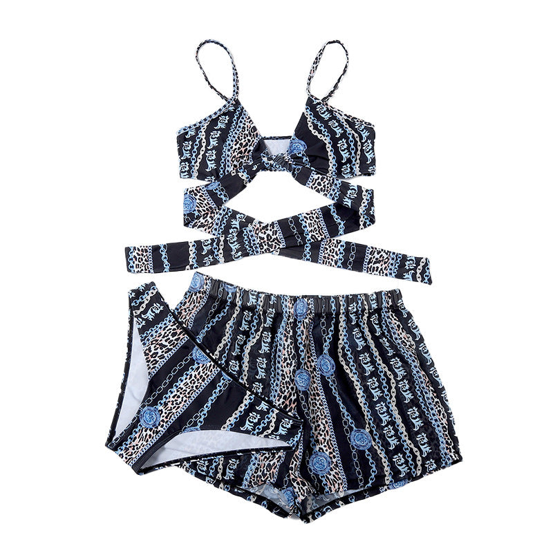 Elegant layered bikini set for women Lune London