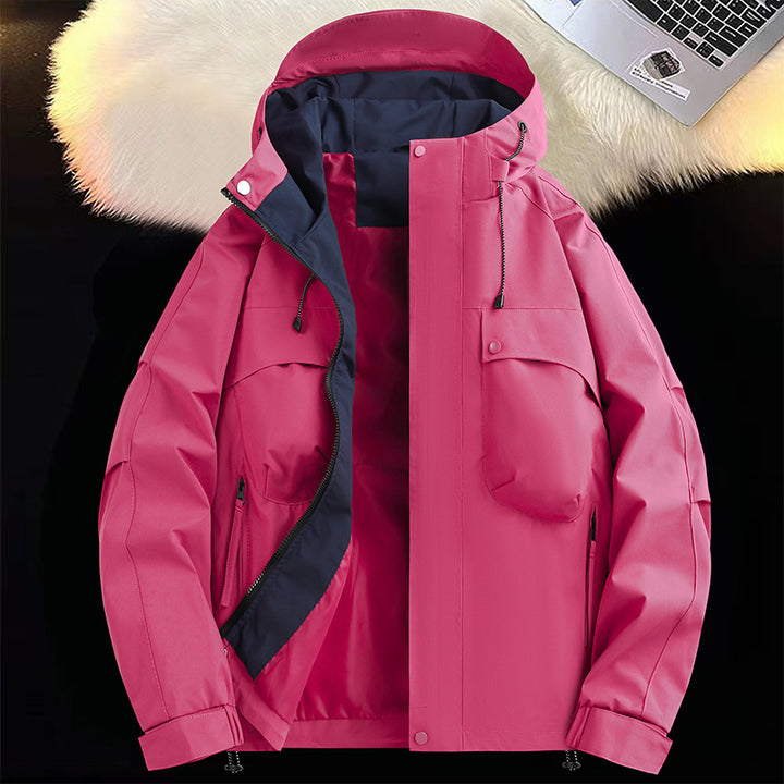 Functional jacket for men breathable and water-repellent with spacious pockets Lune London