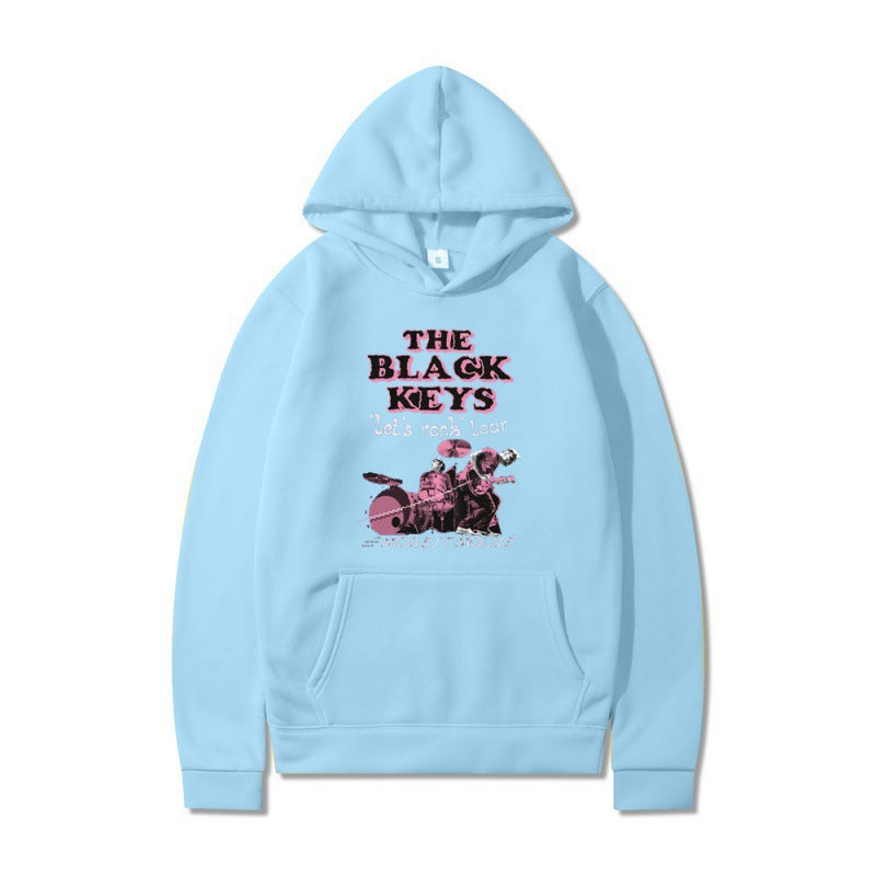 Women's hoodie with creative rock band design and comfortable fit Lune London