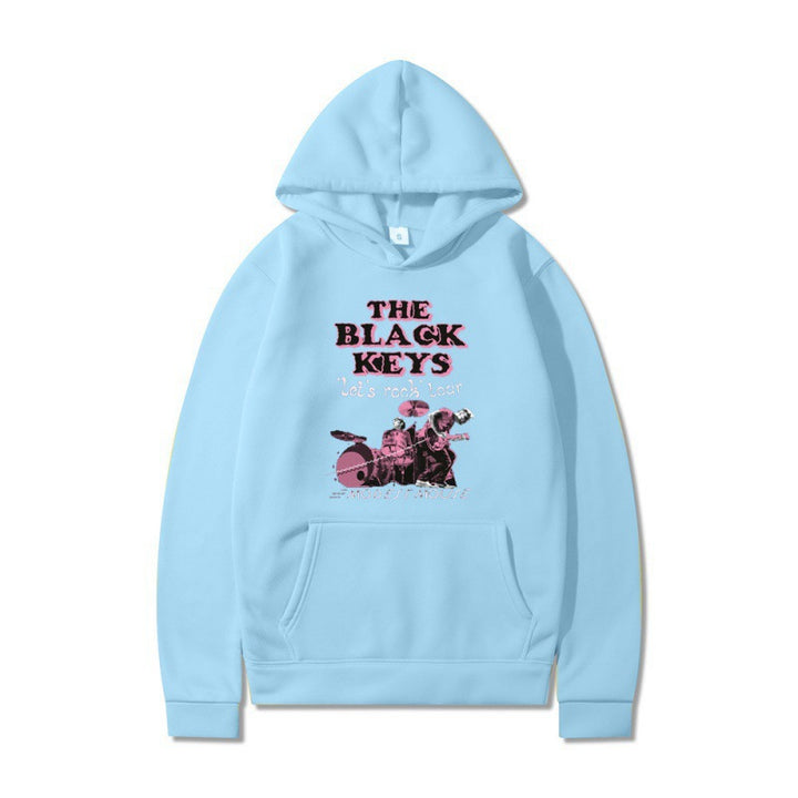 Women's hoodie with creative rock band design and comfortable fit Lune London
