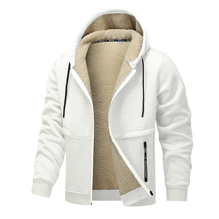Comfortable fleece jacket for men with high-quality interior Lune London