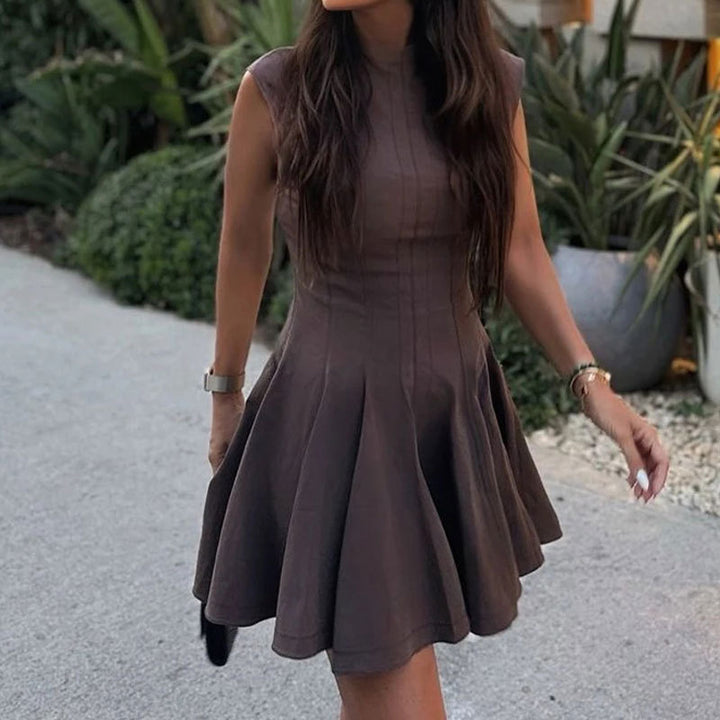 Robe femme en A avec coupe texturée Chic & Stil