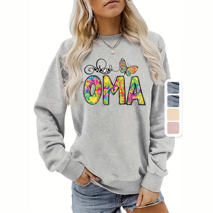 Sweat à capuche féminin avec imprimé botanique créatif Chic & Stil