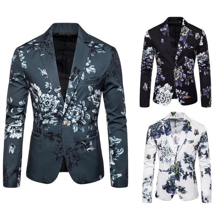 Elegant blazer for men with floral pattern Lune London