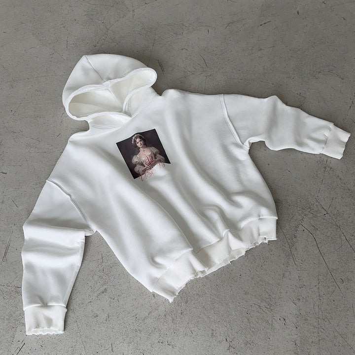 Women's hoodie with exclusive graphic design Lune London