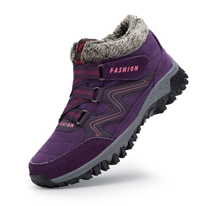 Ladies High-Quality Hiking Shoes for Outdoors with Insulated Lining and Non-Slip Sole Lune London