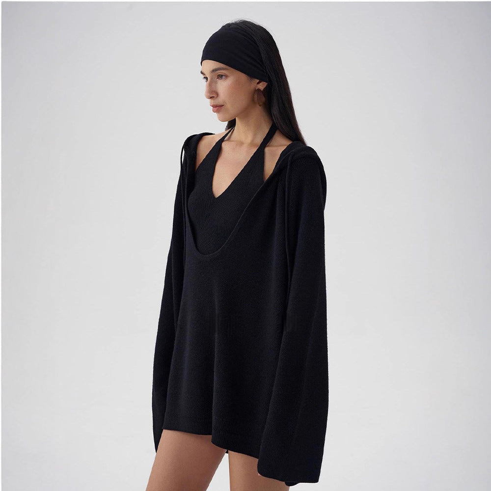 Hoodie décontracté pour femmes en tricot de haute qualité Chic & Stil