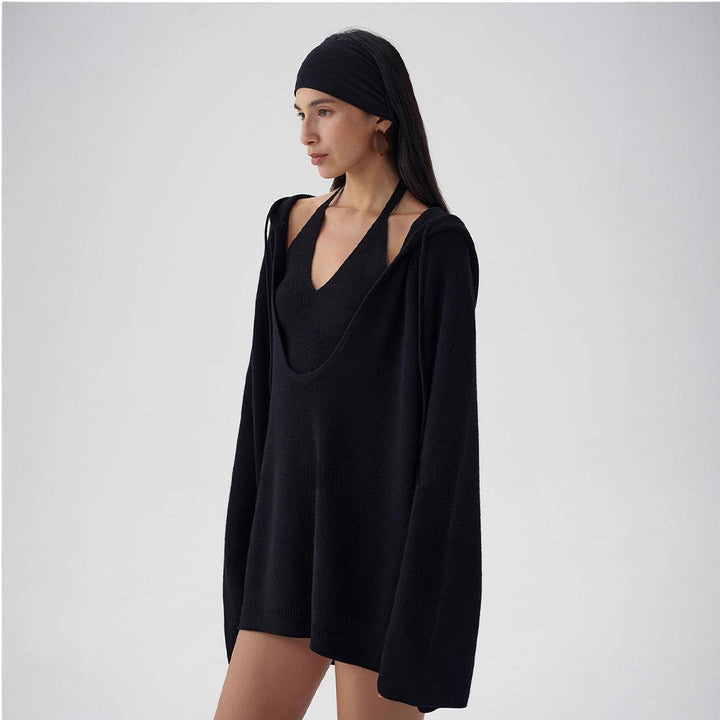 Hoodie décontracté pour femmes en tricot de haute qualité Chic & Stil