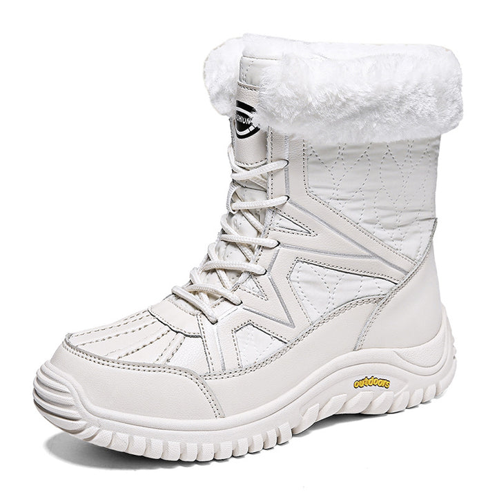 Women's waterproof winter boots with insulated lining and non-slip sole Lune London