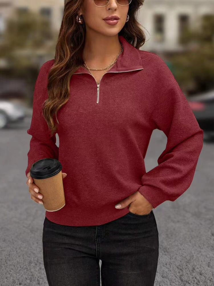 Lune London Women's Sporty Zip Sweater