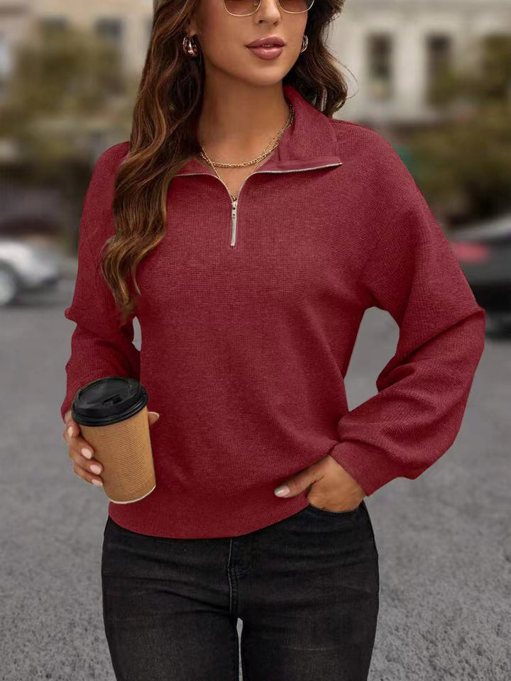 Lune London Women's Sporty Zip Sweater