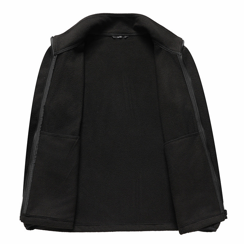 Fleece jacket for women with high collar Lune London